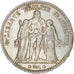 Moneda, Francia, Hercule, 5 Francs, 1875, Bordeaux, MBC+, Plata, KM:820.2