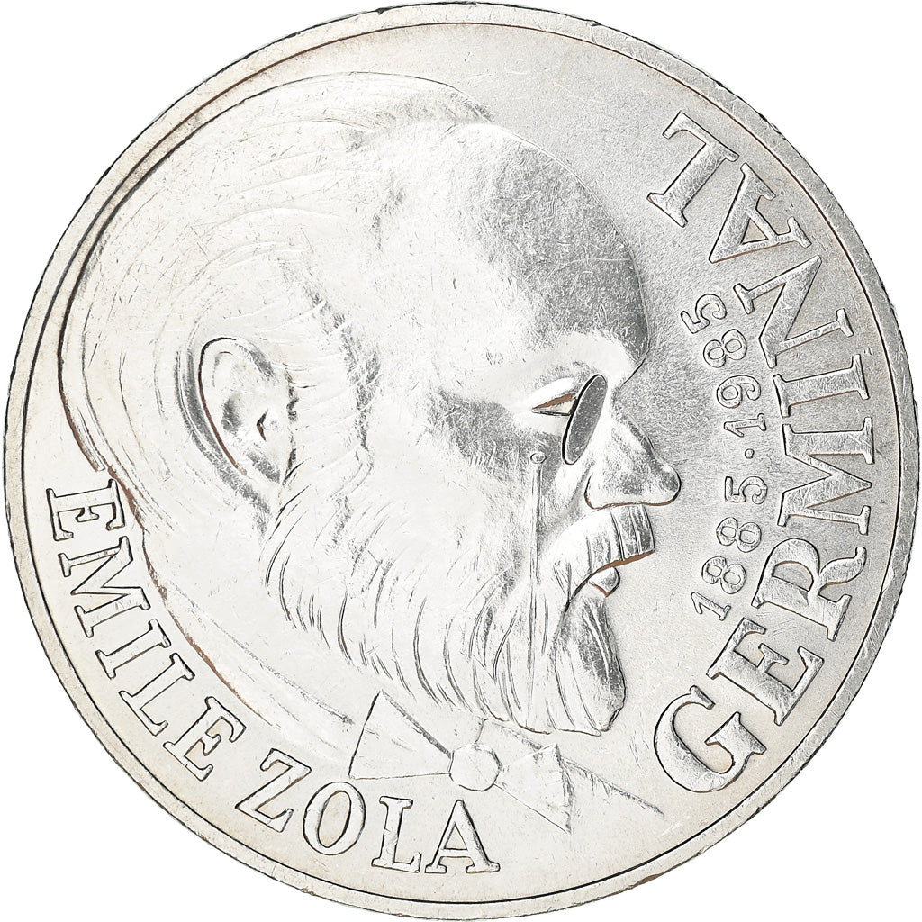 Monnaie, France, Germinal, 100 Francs, 1985, SUP, Argent, Gadoury:900, KM:957
