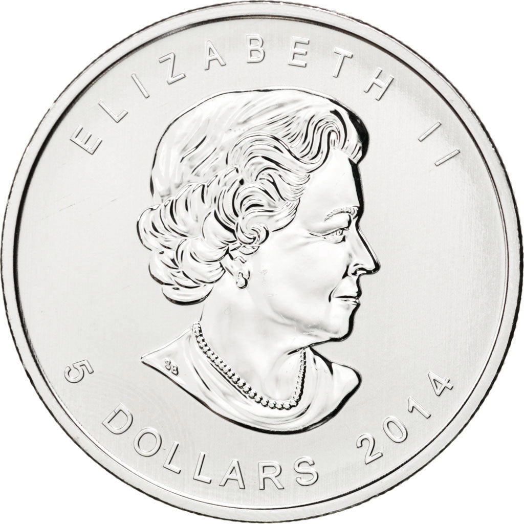 Canada, 5 Dollars, 2014, KM #New, MS(65-70), Silver, 31.30
