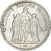 Moneda, Francia, Hercule, 5 Francs, 1873, Bordeaux, MBC+, Plata, KM:820.2