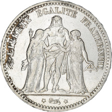Coin, France, Hercule, 5 Francs, 1876, Paris, AU(50-53), Silver, KM:820.1