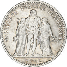 Coin, France, Hercule, 5 Francs, 1874, Paris, EF(40-45), Silver, KM:820.1