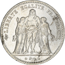 Coin, France, Hercule, 5 Francs, 1876, Paris, AU(50-53), Silver, KM:820.1