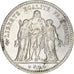 Coin, France, Hercule, 5 Francs, 1876, Paris, AU(50-53), Silver, KM:820.1
