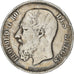 Coin, Belgium, Leopold II, 5 Francs, 5 Frank, 1873, VF(20-25), Silver, KM:24