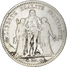 Monnaie, France, Hercule, 5 Francs, 1873, Paris, TB, Argent, Gadoury:745a