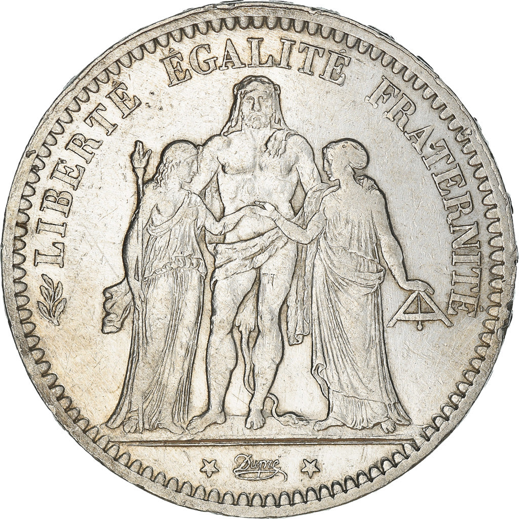 Coin, France, Hercule, 5 Francs, 1873, Paris, VF(30-35), Silver, KM:820.1
