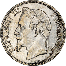 Coin, France, Napoléon III, 5 Francs, 1869, Strasbourg, VF(30-35), Silver