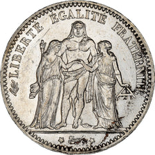Coin, France, Hercule, 5 Francs, 1875, Paris, EF(40-45), Silver, KM:820.1