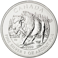 Moneta, Canada, Elizabeth II, 5 Dollars, 2013, MS(65-70), Srebro, KM:1434