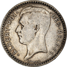 Coin, Belgium, Albert I, 20 Francs, 20 Frank, 1934, EF(40-45), Silver, KM:103.1