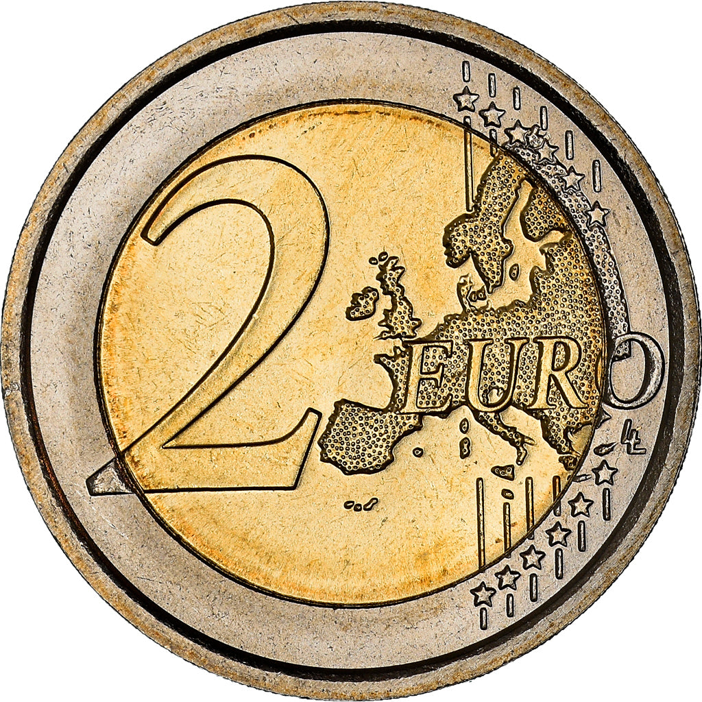 Italy, 2 Euro, Giovanni Pascoli, 2012, Rome, MS(60-62), Bi-Metallic, KM:355