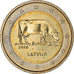 Latvia, 2 Euro, 2016, MS(60-62), Bi-Metallic
