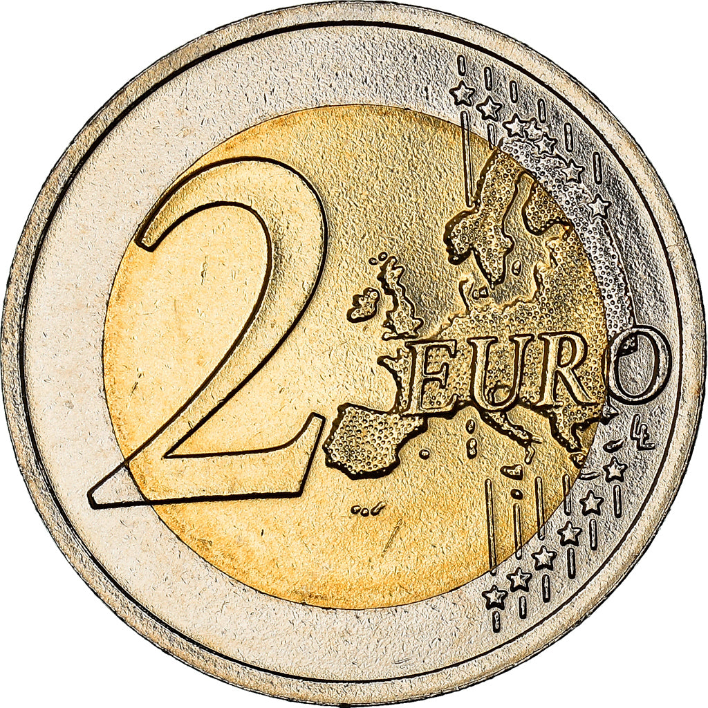 Latvia, 2 Euro, 2016, MS(60-62), Bi-Metallic