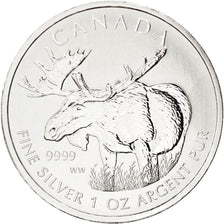 Coin, Canada, Elizabeth II, 5 Dollars, 2012, MS(65-70), Silver, KM:1241