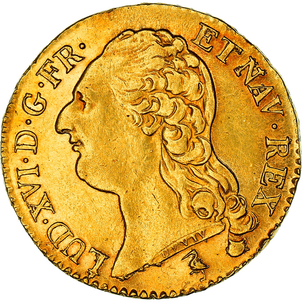 Coin, France, Louis XVI, Louis d'Or, 1786, Paris, AU(55-58), Gold, KM:591.1