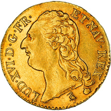 Coin, France, Louis XVI, Louis d'Or, 1786, Paris, AU(55-58), Gold, KM:591.1