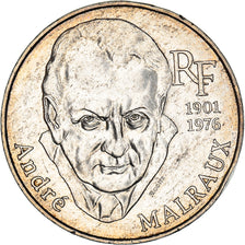 Münze, Frankreich, André Malraux, 100 Francs, 1997, SS+, Silber, KM:1188
