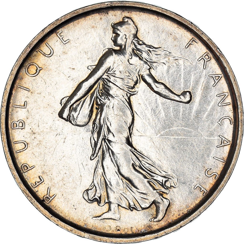 Monnaie, France, Semeuse, 5 Francs, 1969, SUP, Argent, Gadoury:770, KM:926