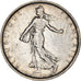 Moneda, Francia, Semeuse, 5 Francs, 1966, EBC, Plata, KM:926, Gadoury:770