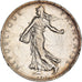 Coin, France, Semeuse, 2 Francs, 1917, Paris, AU(50-53), Silver, KM:845.1