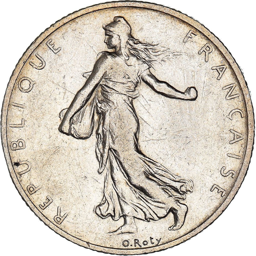 Coin, France, Semeuse, 2 Francs, 1910, Paris, EF(40-45), Silver, KM:845.1