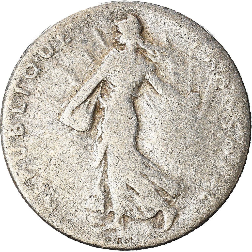Coin, France, Semeuse, 50 Centimes, 1905, Paris, F(12-15), Silver, KM:854