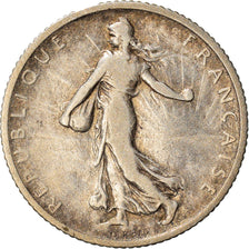 Coin, France, Semeuse, Franc, 1899, Paris, VF(30-35), Silver, KM:844.1