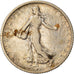 Munten, Frankrijk, Semeuse, Franc, 1907, Paris, FR+, Zilver, KM:844.1