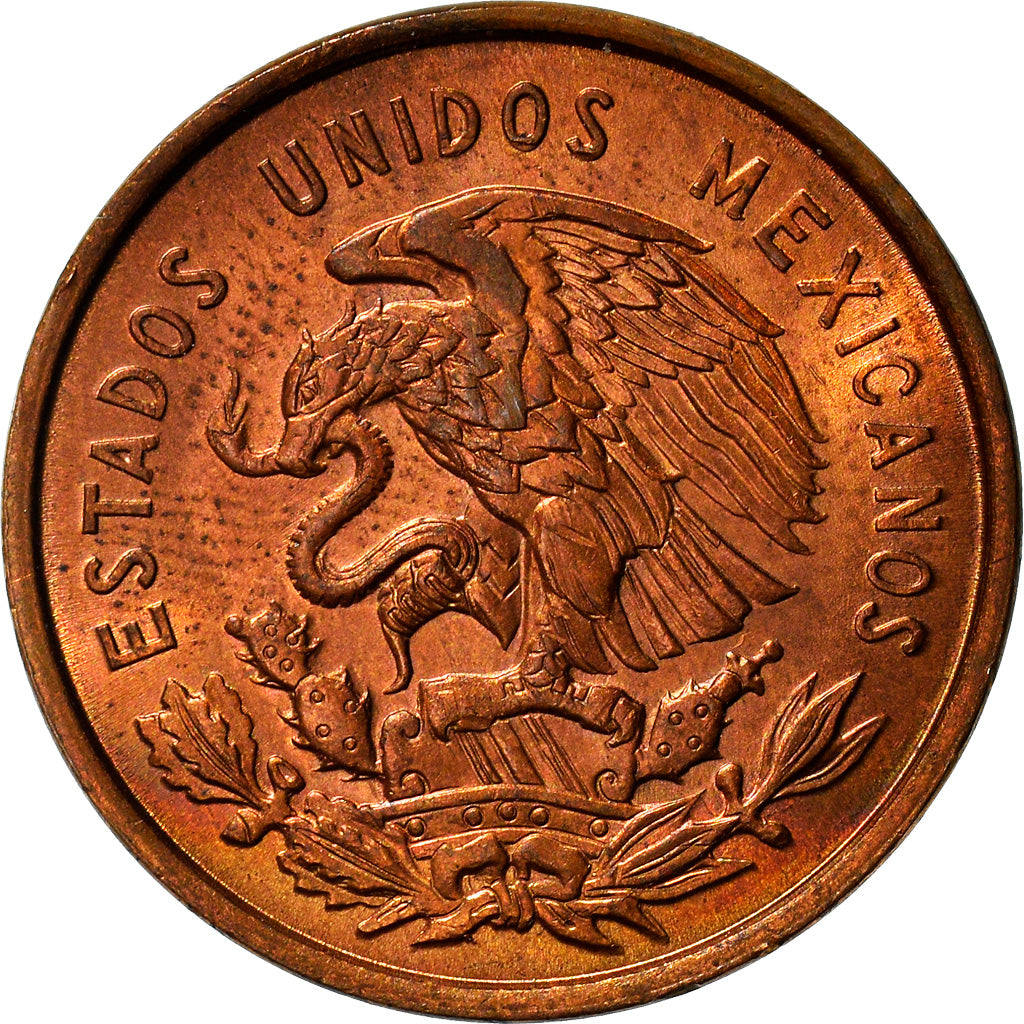 Coin, Mexico, 10 Centavos, 1959, Mexico City, AU(55-58), Bronze, KM:433