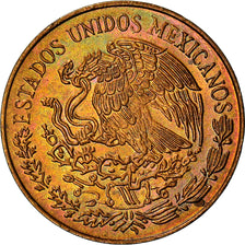 Coin, Mexico, 5 Centavos, 1973, Mexico City, AU(55-58), Brass, KM:427