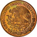 Coin, Mexico, 5 Centavos, 1973, Mexico City, AU(55-58), Brass, KM:427
