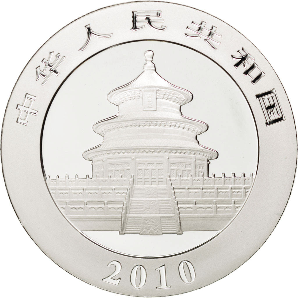 Monnaie, CHINA, PEOPLE'S REPUBLIC, 10 Yüan, 2010, FDC, Argent, KM:1931
