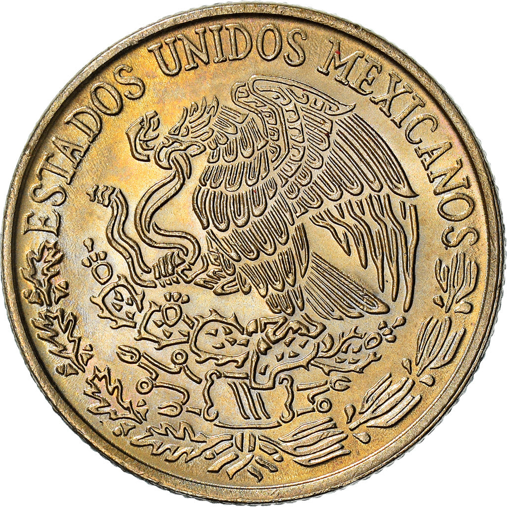 Coin, Mexico, 50 Centavos, 1972, Mexico City, AU(55-58), Copper-nickel, KM:452