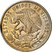 Moneda, México, 25 Centavos, 1964, Mexico City, EBC, Cobre - níquel, KM:444