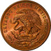 Coin, Mexico, 20 Centavos, 1970, Mexico City, AU(55-58), Bronze, KM:440