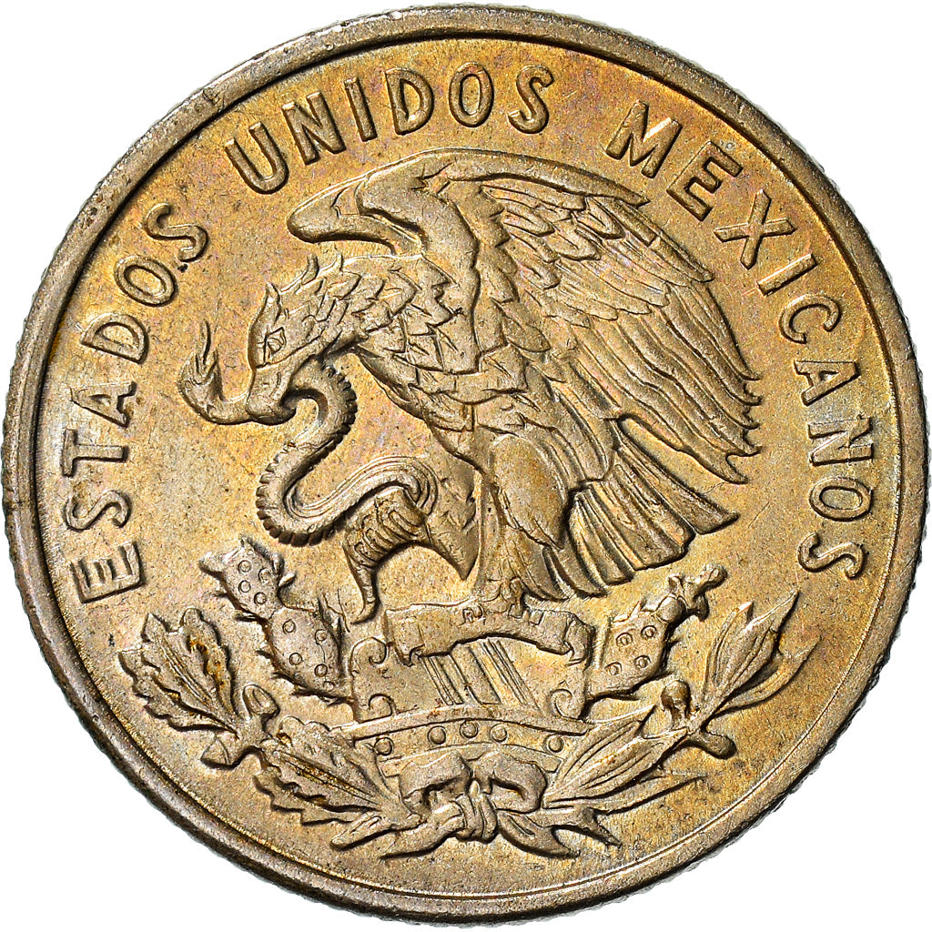 Münze, Mexiko, 25 Centavos, 1964, Mexico City, VZ, Copper-nickel, KM:444