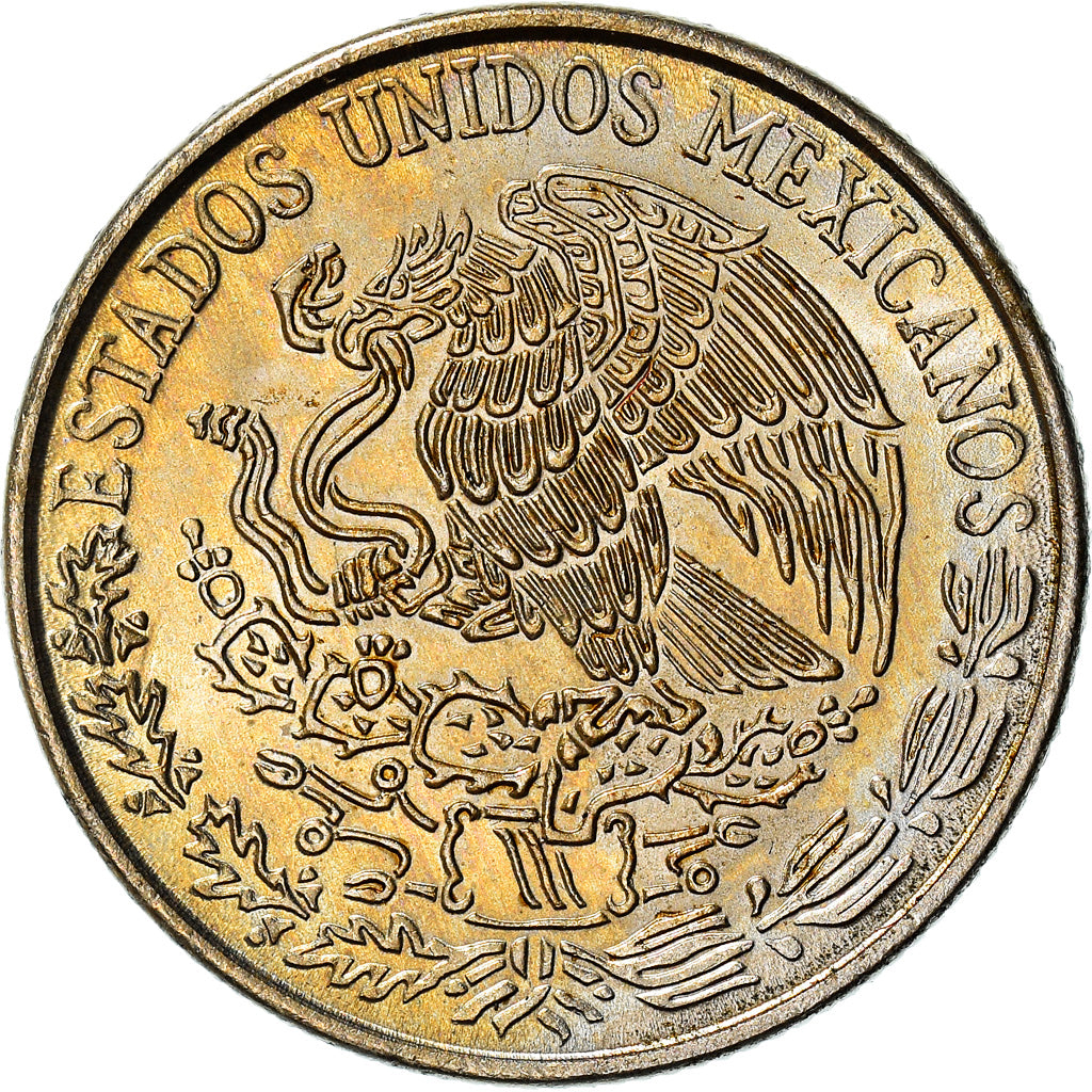 Coin, Mexico, 50 Centavos, 1972, Mexico City, AU(55-58), Copper-nickel, KM:452