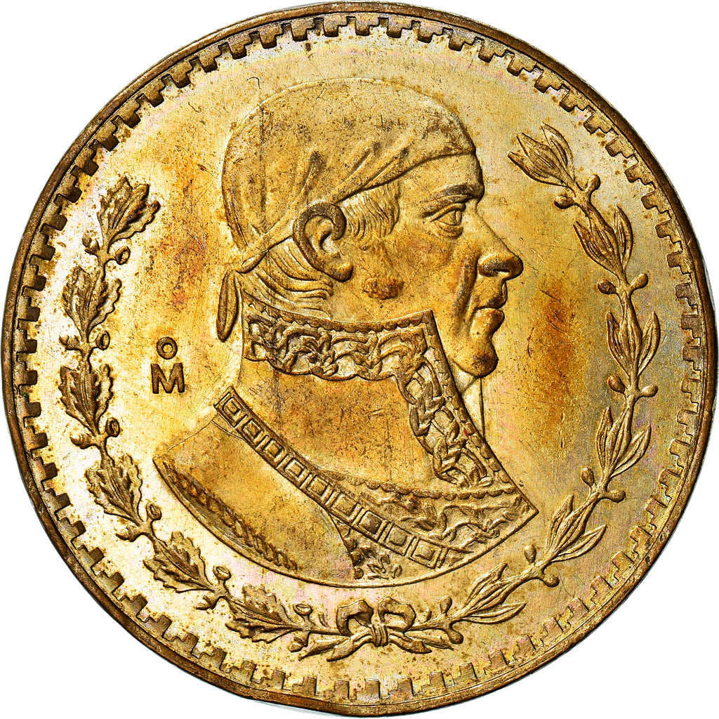 Münze, Mexiko, Peso, 1957, Mexico City, VZ, Silber, KM:459