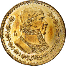 Münze, Mexiko, Peso, 1957, Mexico City, VZ, Silber, KM:459