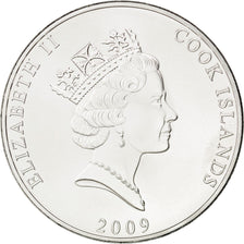 Monnaie, Îles Cook, Elizabeth II, Dollar, 2009, FDC, Argent, KM:1473