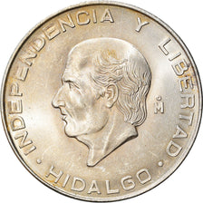 Coin, Mexico, 5 Pesos, 1957, Mexico City, AU(55-58), Silver, KM:469