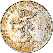 Coin, Mexico, 25 Pesos, 1968, Mexico, AU(55-58), Silver, KM:479.1