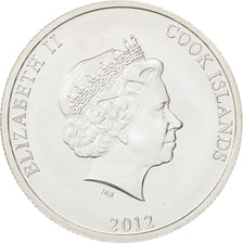 Cook Islands, 25 Cents, 2012, KM #New, MS(65-70), Silver, 7.81
