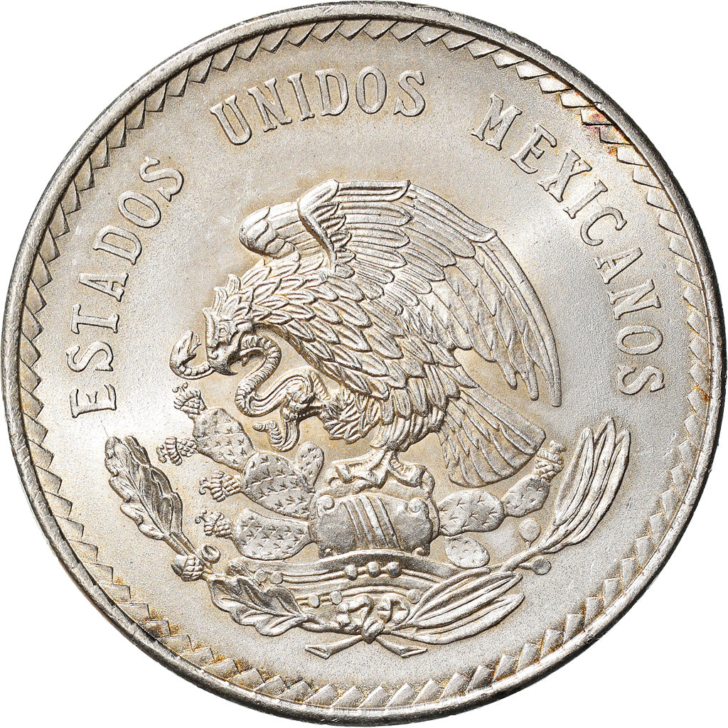 Moneta, Messico, 5 Pesos, 1948, Mexico City, SPL-, Argento, KM:465