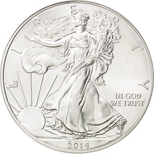 Etats-Unis, 1 Dollar Silver Eagle 2014, 1 once Argent, KM New