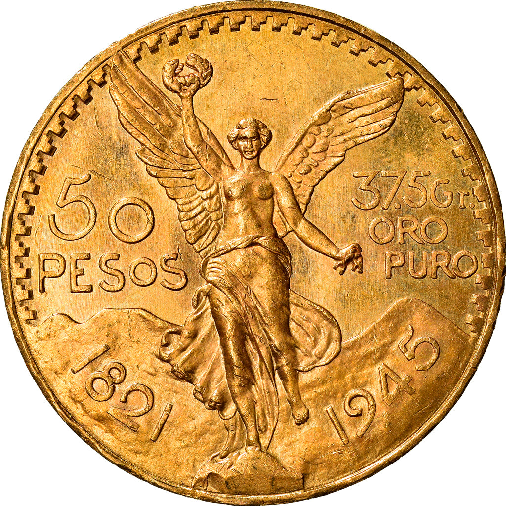 Monnaie, Mexique, 50 Pesos, 1945, Mexico City, SUP+, Or, KM:481