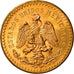 Moneta, Mexico, 50 Pesos, 1947, Mexico City, MS(60-62), Złoto, KM:481