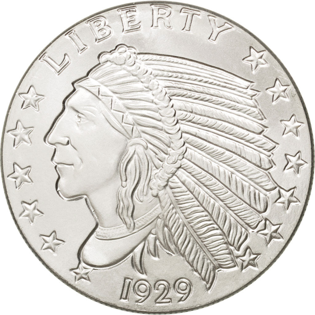 United States, 1 Oz, MS(65-70), Silver, 31.10