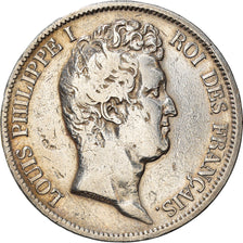 Coin, France, Louis-Philippe, 5 Francs, 1831, Lille, VF(20-25), Silver